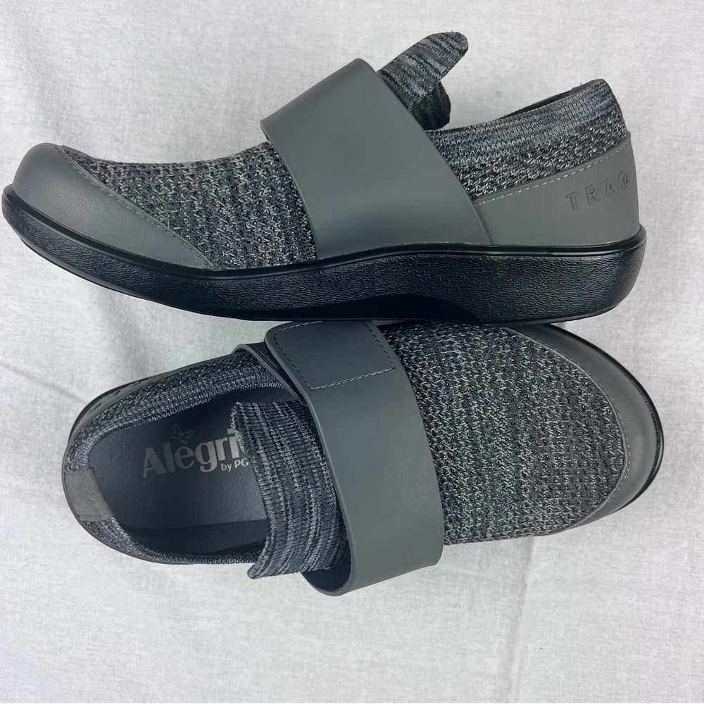 Alegria Traq QWIK SMART Walking Slip On Shoes Women Gray 35 US 5 QWI-5018